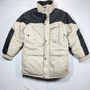Bear Force Reversible Parka Mens M Insulated Winter Coat Utility Colorblock